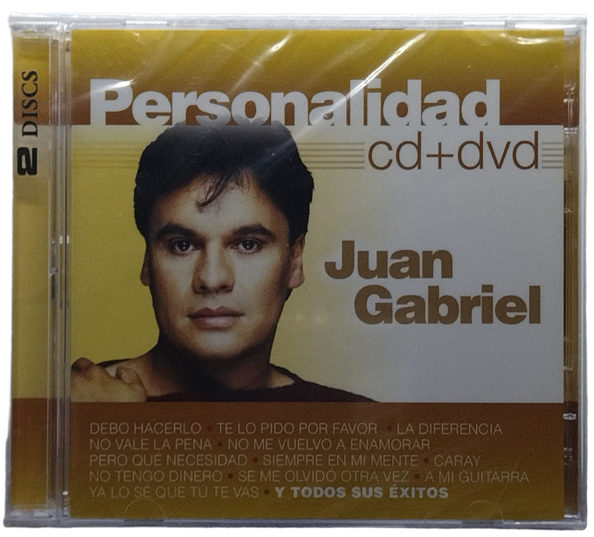 juan gabriel  - personalidad cd + dvd
