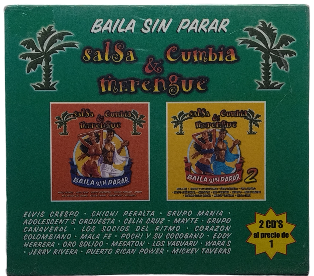 varios - salsa - cumbia - merengue  - salsa - cumbia - merengue - bailando sin parar