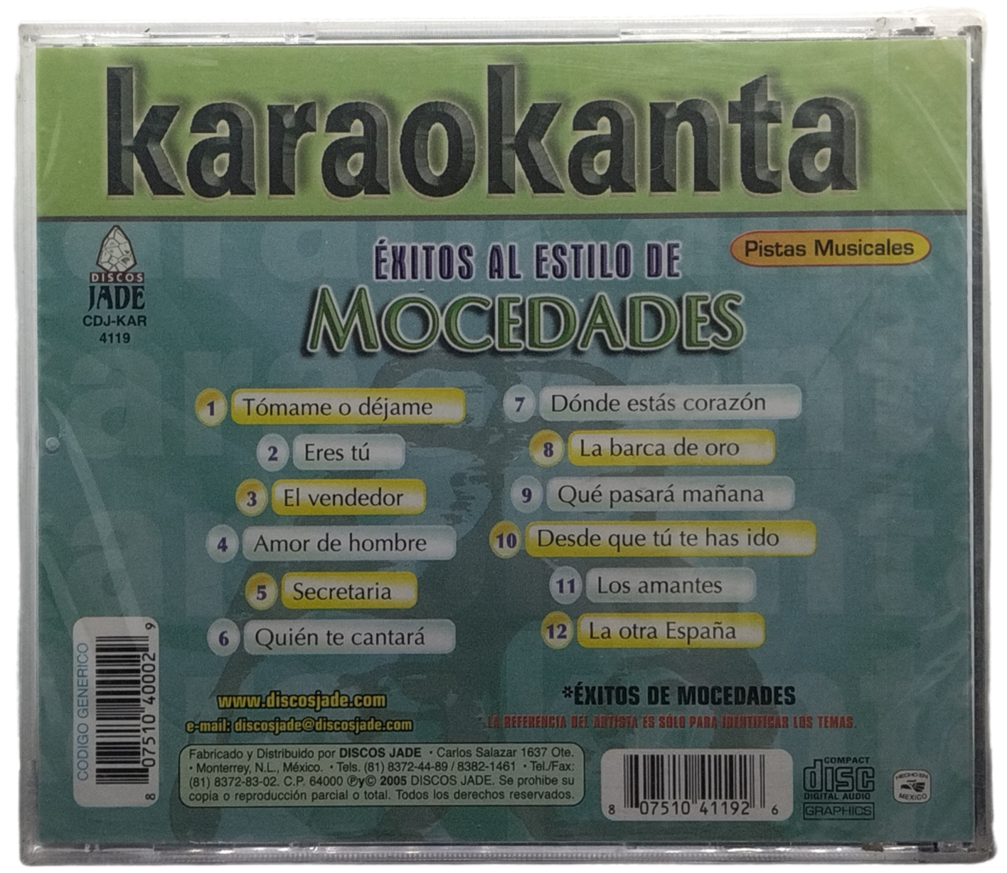 karaokanta  - canta como mocedades