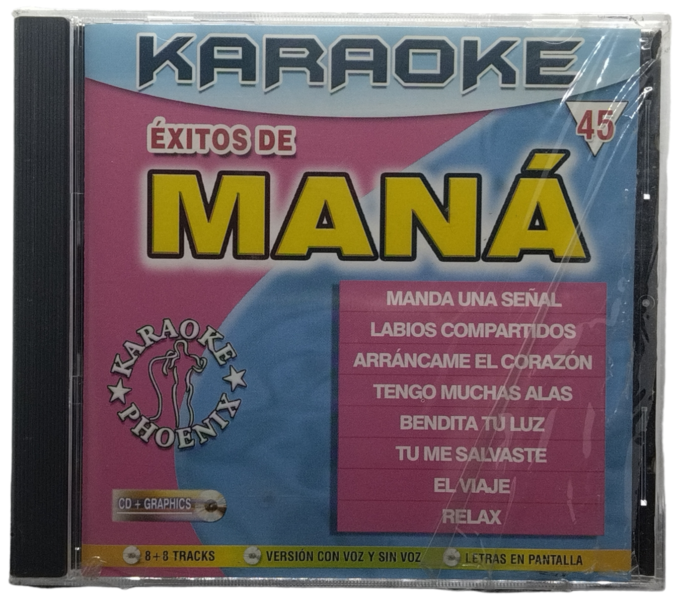 karaoke cd + 6  - canta como exitos de mana