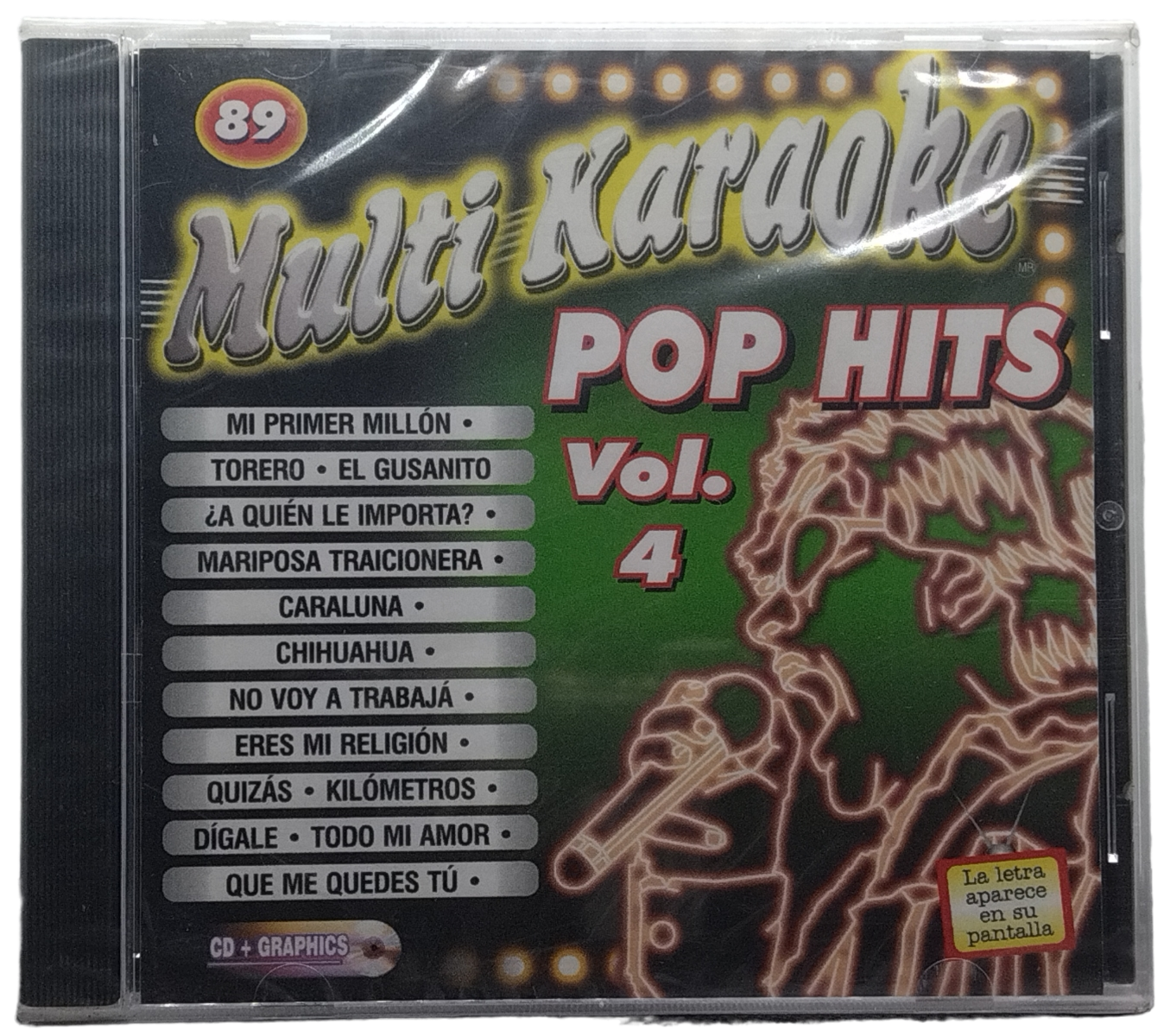 multi karaoke  - canta como pop hits vol. 4