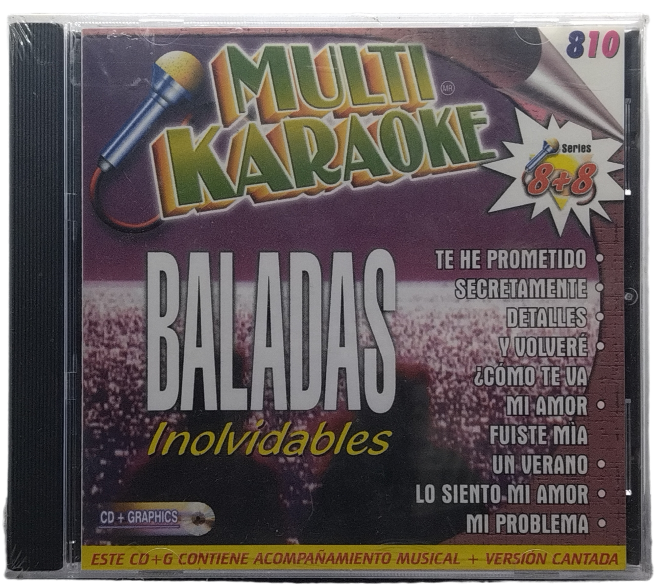 multi karaoke 8 + 8  - canta como baladas inolvidables