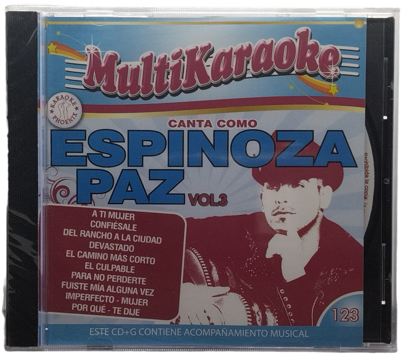 multi karaoke  - canta como espinoza paz vol. 3