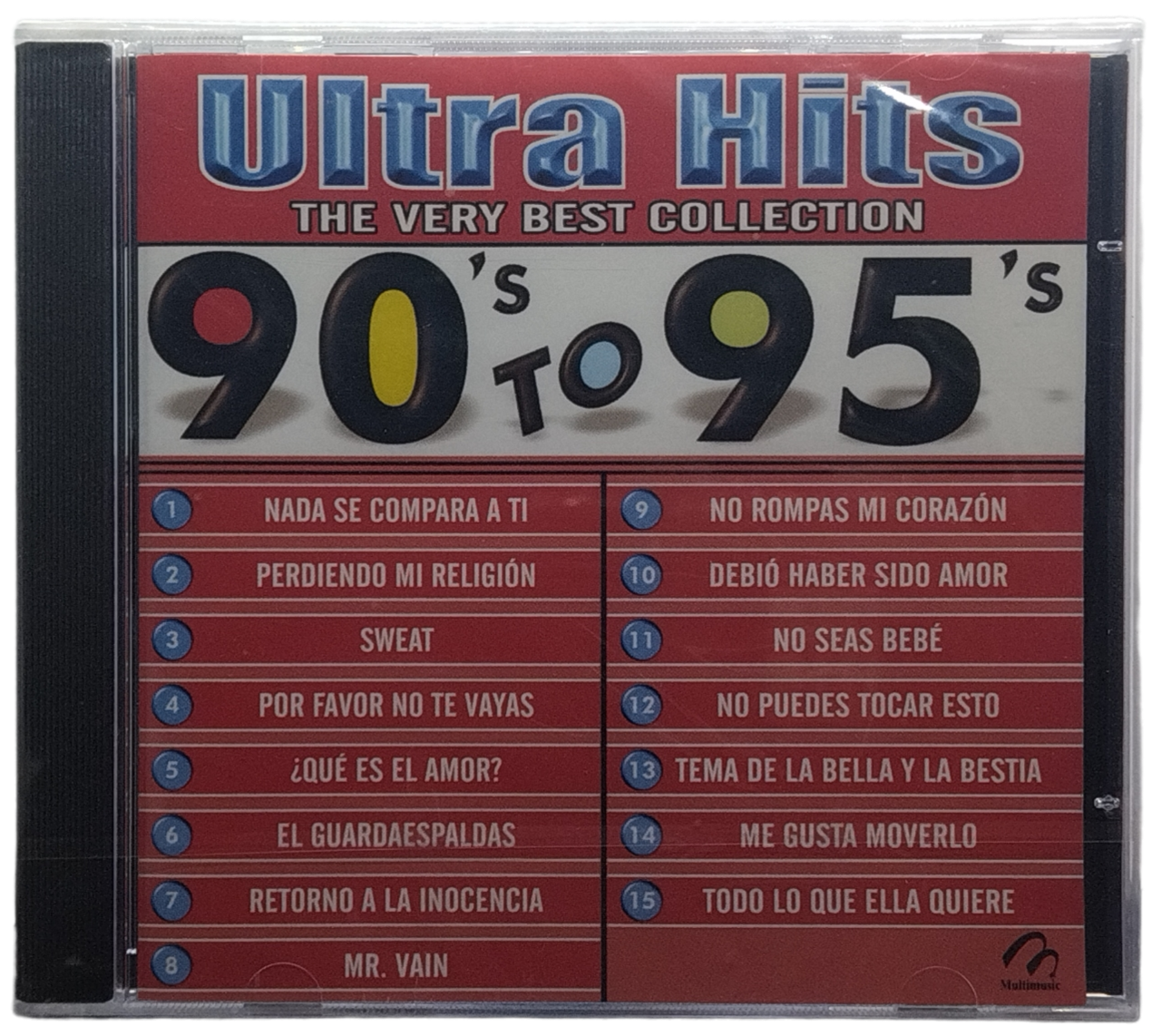 ultra hits 90's to 95's  - the very best collection