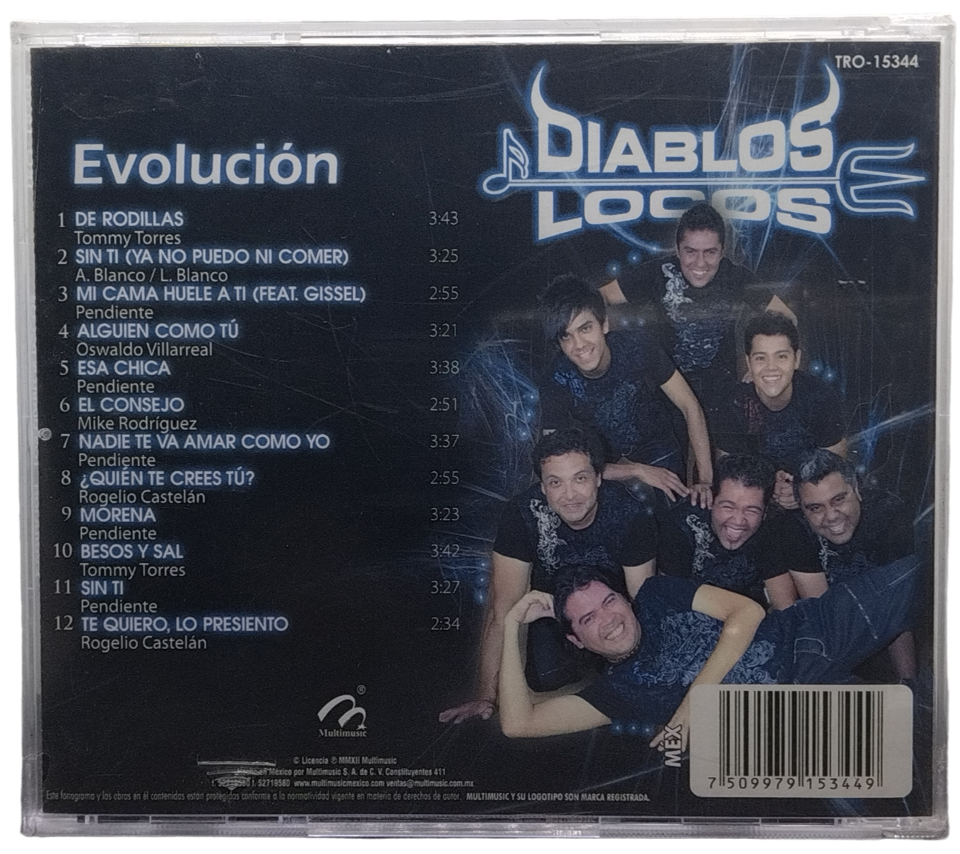 diablos locos  - evolucion