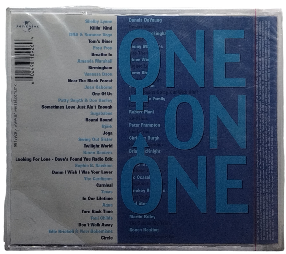 varios  - one on one 34 tracks ellos y ellas