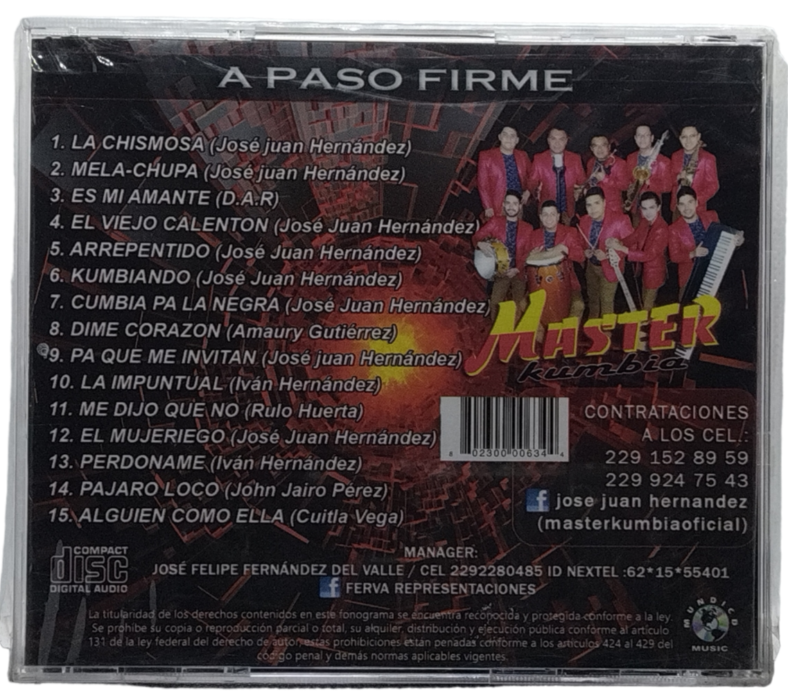master kumbia  - a paso firme