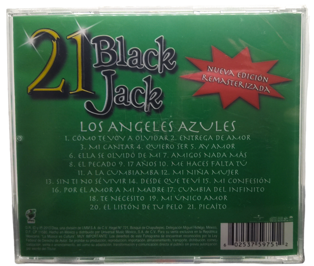 los angeles azules  - 21 black jack